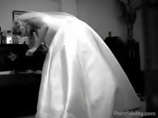 Suicidal blonde milf bride gets fuck that brings her to life