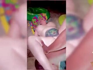 Blondynka gwiazda porno mamuśka kendra kox dostaje jej pieprzyć na przez the basen z bbc don sudan