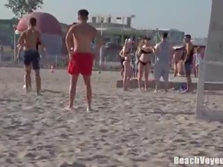 Attractive bikini latin tizenéves nagy segg strandpapucs